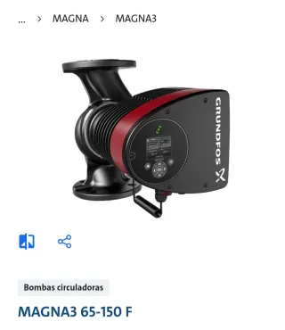 Bomba Grundfos MAGNA3 65-150F