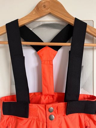 Pantalón de esquí infantil naranja