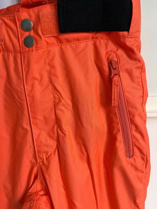 Pantalón de esquí infantil naranja