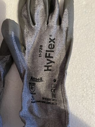 Lotto 10 paia Guanti Ansell HyFlex 11-728