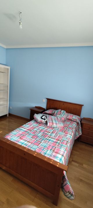 Dormitorio Juvenil Pino Macizo Rústico