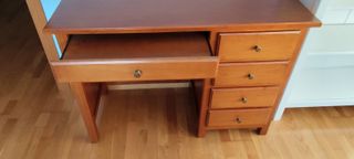 Dormitorio Juvenil Pino Macizo Rústico