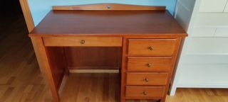 Dormitorio Juvenil Pino Macizo Rústico