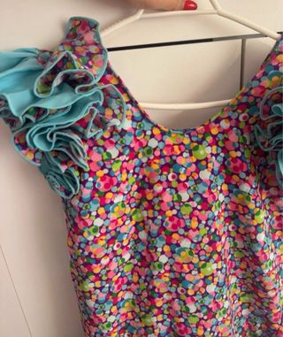 Vestido Flamenca Niña Roney Talla 12 años