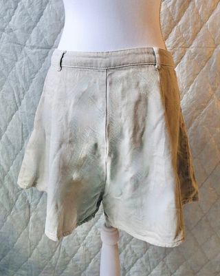 Pantalón corto vaquero envejecido