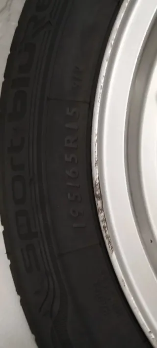 Juego 4 Llantas con Neumáticos BMW