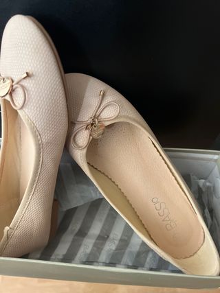 Manoletinas Bass Beige 36