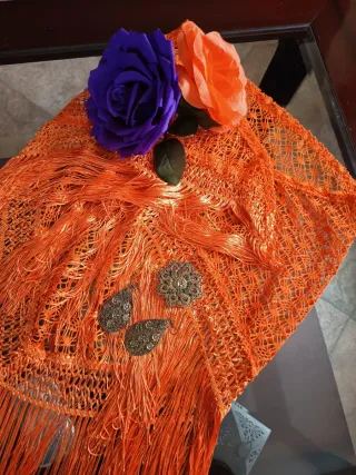 Vestido de flamenca con volantes