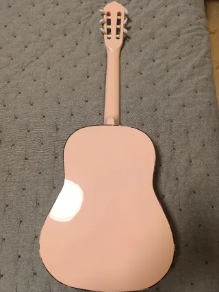 Guitarra Clásica Infantil Rosa
