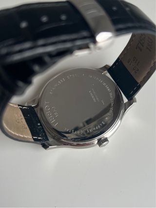Reloj Tissot Negro y Plateado