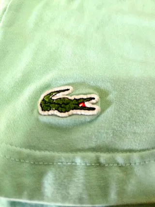Camiseta Lacoste Verde Talla M