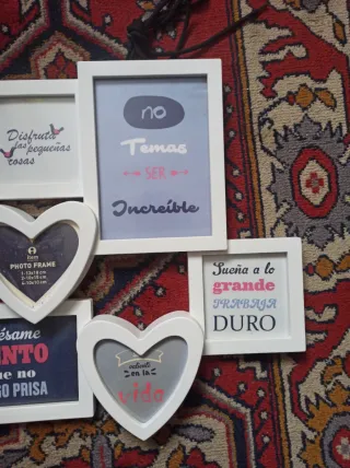 Marcos de fotos con frases motivadoras