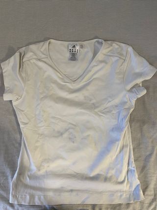 Camiseta Adidas Talla M - Blanca