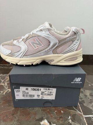 New Balance 530 Rosa Pastel Talla 40