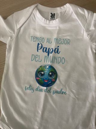 Body Bebé Feliz día Papá