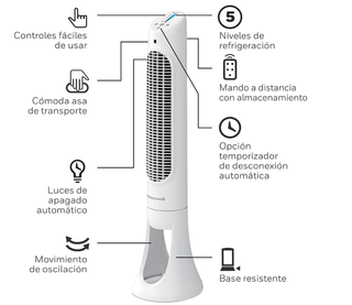 Ventilador de torre Honeywell QuietSet