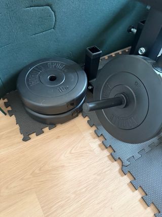 Multiestación Gorilla Sports + Pesas