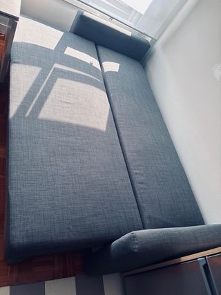 Sofá Cama Gris IKEA Friheten 3 plazas