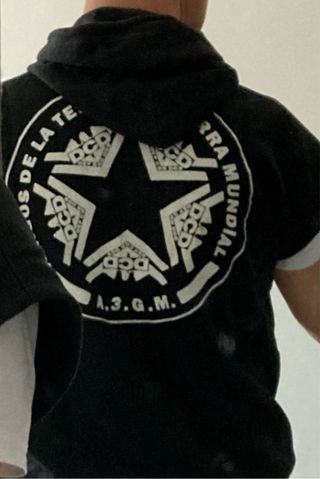 DEF CON DOS Sudadera sin mangas y con capucha