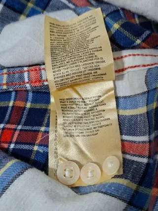 Camisa Lee cuadros Talla M