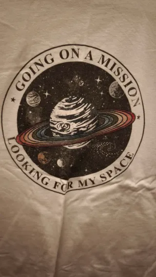 Camiseta PACIFIC REPUBLIC Blanca Espacio