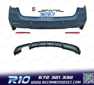 PARAGOLPES TRASERO BMW F31 TOURING LOOK M PERFORMANCE PDC SA