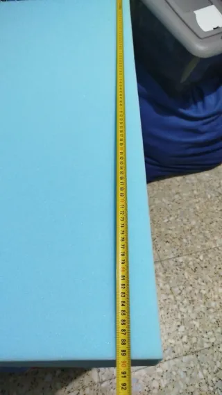 Piezas de espuma para cama