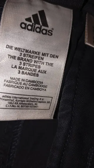 Pantalón Cargo Adidas Negro