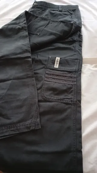 Pantalón Cargo Adidas Negro