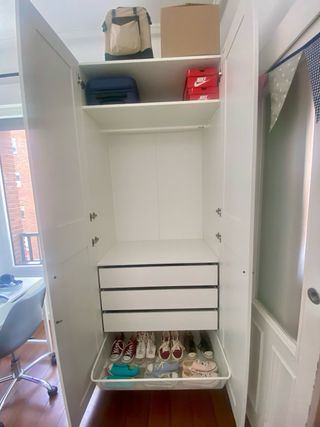 Armario PAX/GRIMO 100cm, cajones y cesta. Ofertón!
