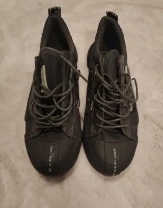 Sneakers nere grigie taglia 38