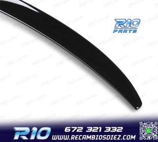 ALERON SPOILER BMW E92 E93 LOOK M NEGRO BRILLO