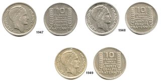 Moneta Francese 10 Franchi (1947-1949)