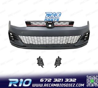 PARAGOLPES DELANTERO VOLKSWAGEN VW GOLF 7.5 17-20 LOOK GTI
