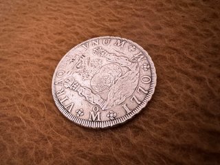 8 Reales Carlos III 1770 México Columnario