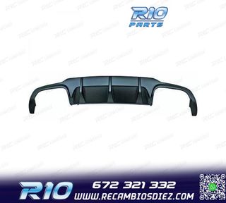 DIFUSOR MERCEDES CLASE C W204 11-14 LOOK C63 AMG