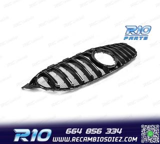 PARRILLA MERCEDES W205 18-21 LOOK SPORT NEGRO BRILLO