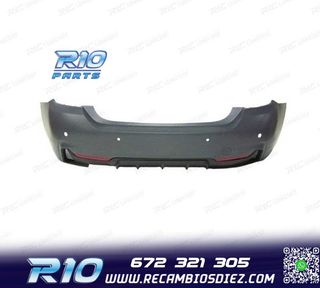 PARAGOLPES TRASERO BMW F36 LOOK M PERFORMANCE PDC