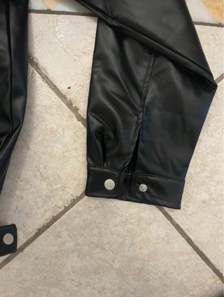 Giubbotto Zara Pelle Uomo Nuovo