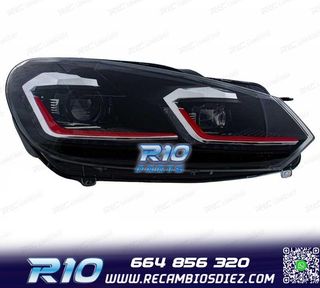 FAROS VOLKSWAGEN VW GOLF 6 08-13 LOOK GTI GOLF 7 DINAMICOS