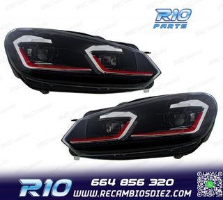 FAROS VOLKSWAGEN VW GOLF 6 08-13 LOOK GTI GOLF 7 DINAMICOS