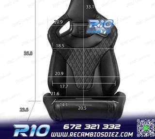 KIT ASIENTO BAQUET UNIVERSAL CUERO NEGRO ESTILO SPORTSTER CU