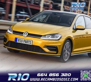 FAROS FULL LED DINAMICOS VOLKSWAGEN VW GOLF 7.5 17-19 LOOK R