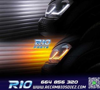 FAROS FULL LED DINAMICOS VOLKSWAGEN VW GOLF 7.5 17-19 LOOK R