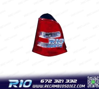 PILOTO IZQ PARA MERCEDES CLASE A W168 01-04 BLANCO ROJO