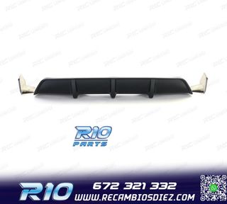 DIFUSOR BMW X6 F16 14-19 NEGRO BRILLO