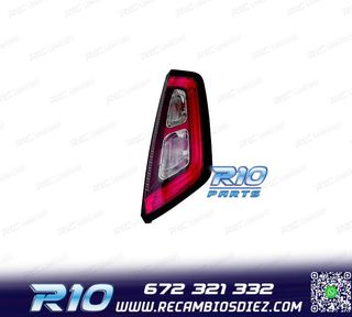PILOTO DCH FIAT PUNTO EVO 09- LED CERCO ROJO