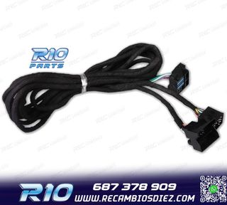 CABLE DE 6 METROS ISO COCHES BMW CON CONEXIÓN EN EL MALETER