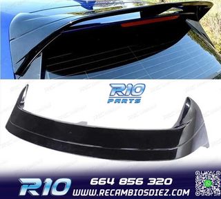 ALERON SPOILER VOLKSWAGEN VW GOLF 8 GTI NEGRO BRILLO