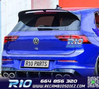 ALERON SPOILER VOLKSWAGEN VW GOLF 8 GTI NEGRO BRILLO